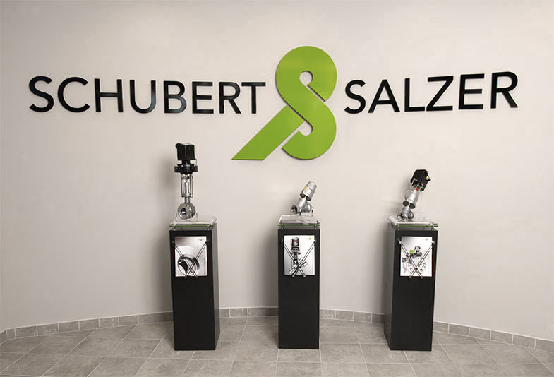 Valves made by Schubert & Salzer